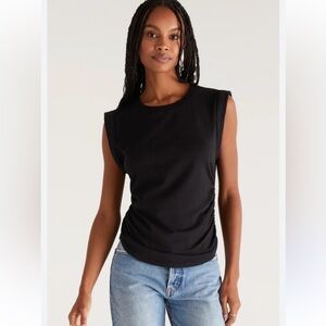 Z SUPPLY Women's Lorelei Shirred Top-L